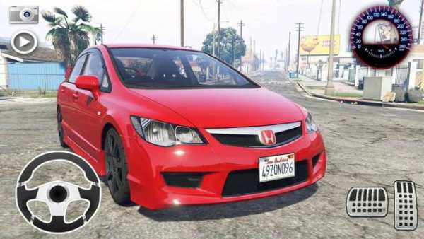 Driving Honda Civic - Drift Simulator screenshot 2