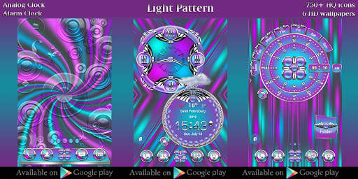 Light Pattern 3D Next Launcher theme screenshot 7