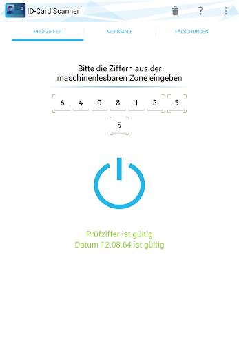 ID Card Checker (Perso,Reisep) screenshot 2