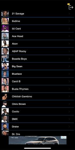 Rap Music - Tupac and Rap & Reggaeton screenshot 4