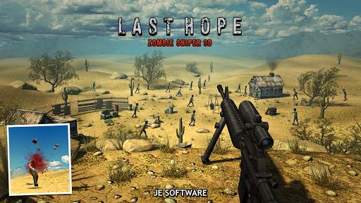 Last Hope - Zombie Sniper 3D 3 تصوير الشاشة