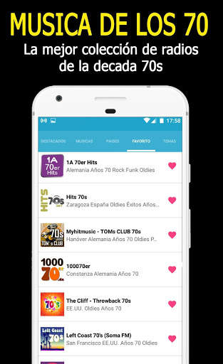 Musica de los 70 Gratis screenshot 4
