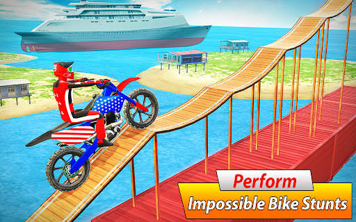 Bike Stunt Games - Bike Racing screenshot 1