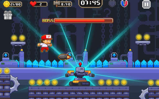 Super Jim Jump - pixel 3d screenshot 14