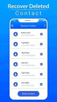 Recover Deleted Contact - Contacts Backup screenshot 2