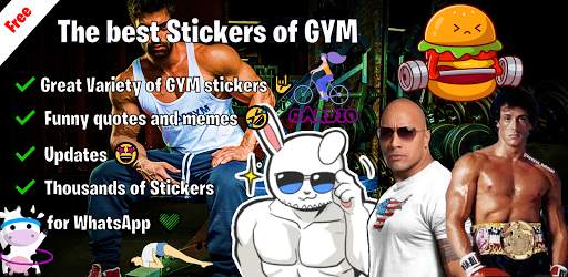 Gym Stickers. screenshot 2
