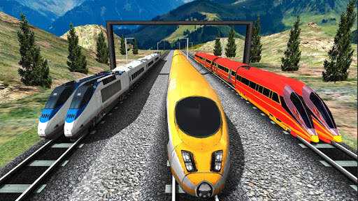 Euro Train Driving PVP 2019 screenshot 4