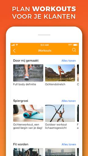 Virtuagym Coach screenshot 4