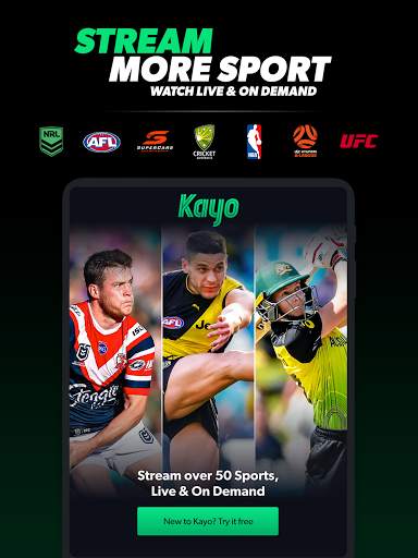 Kayo Sports - for Android TV screenshot 8