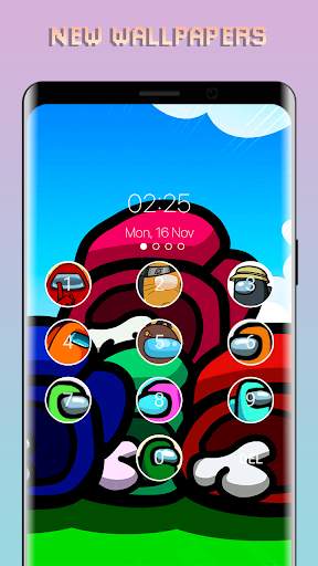 Lock Screen For Among Us & Wallpapers 5 تصوير الشاشة
