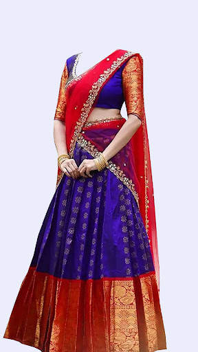 Women Saree Photo Suit screenshot 5