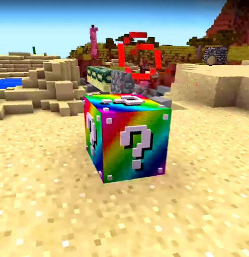 Lucky Block Race Mod screenshot 1