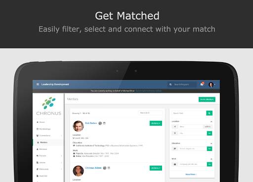 Chronus - Mobile Mentoring screenshot 9