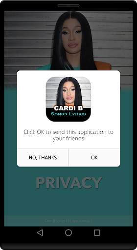Cardi-B Songs Lyrics Offline (New Version) screenshot 3