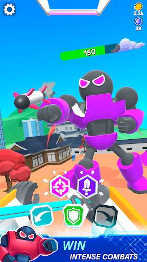 Mechangelion - Robot Fighting screenshot 2