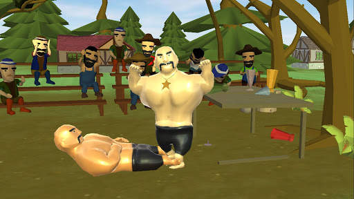 Oil Wrestling - 2 Player screenshot 1