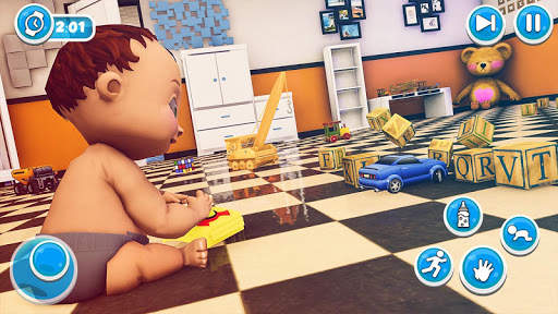 Virtual Baby Mother Simulator- Family Games screenshot 5