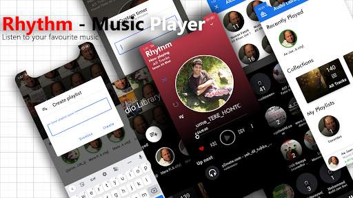 Rhythm - Music Player 1 تصوير الشاشة