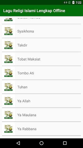 Lagu Religi Islami Offline   Lirik screenshot 4