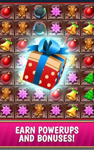 Christmas Crush Holiday Swapper Candy Match 3 Game स्क्रीनशॉट 3