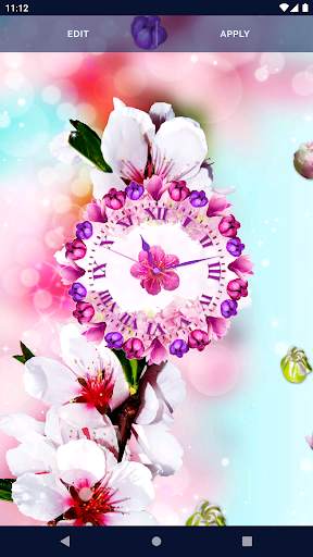 Flower Clocks Wallpapers screenshot 5