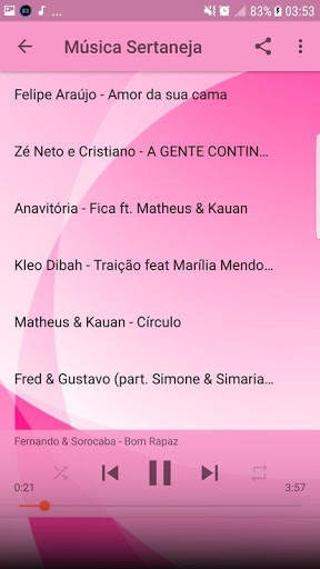 Música Sertaneja Sem internet 2021 screenshot 3