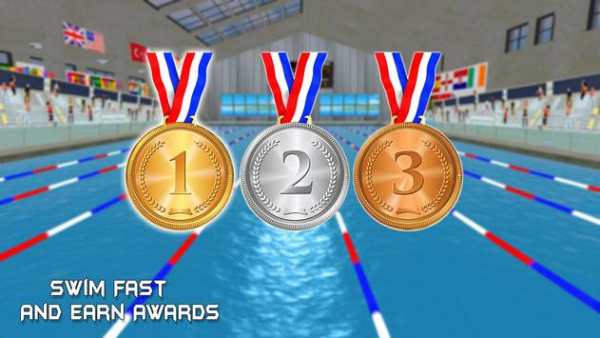 Real Water Swimming Pool Race Water Park Adventure screenshot 2