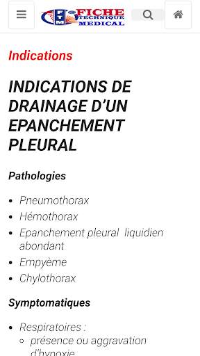 Fiche Technique Médicale screenshot 8