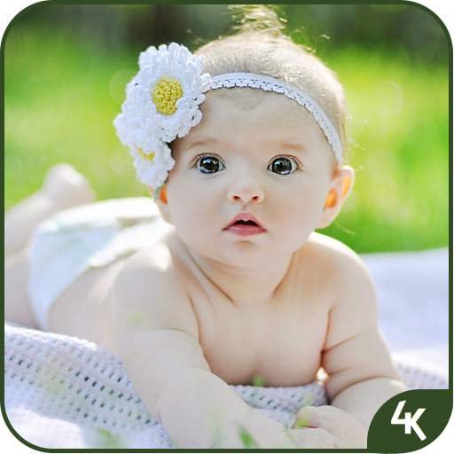 Cute Baby Wallpaper (4k) 1.2