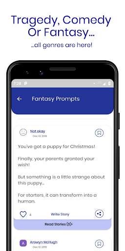 Writing Prompts - An Online Co screenshot 3