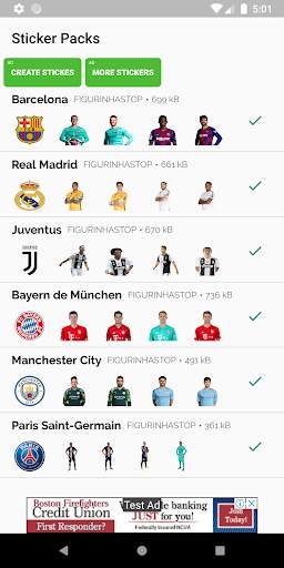 Stickers Times Europa para WhatsApp screenshot 1