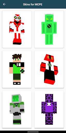 Ben Alien Skins for Minecraft screenshot 3