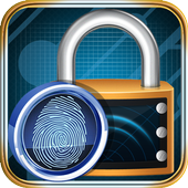 ikon Fingerprint lock screen(prank)