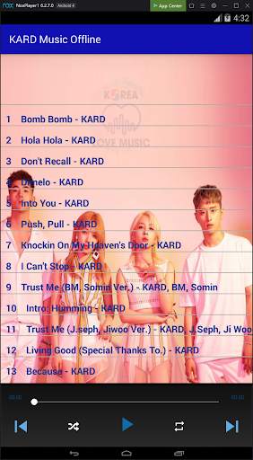 KARD Music Offline screenshot 1
