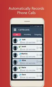 Auto Call Recorder: Call Recording App For Android स्क्रीनशॉट 1