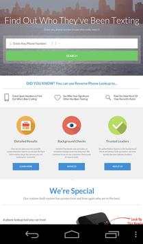 Phone Number Search screenshot 1