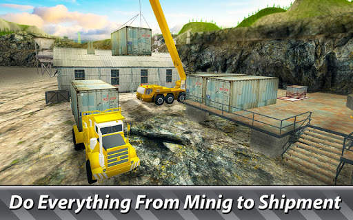 Mining Machines Simulator - drive trucks, get coal screenshot 4