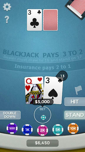 Blackjack 21 screenshot 1