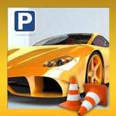 Sport Car Park Driving City logo