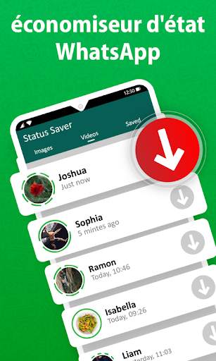 Status Saver pour WhatsApp,Status Video Downloader screenshot 1