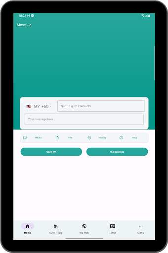 Mesej Je - tools for WhatsApp screenshot 12