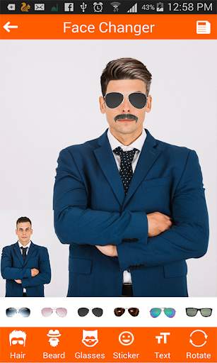 Handsome Men:Boys  Editor, Hair Styles, Mustache screenshot 5