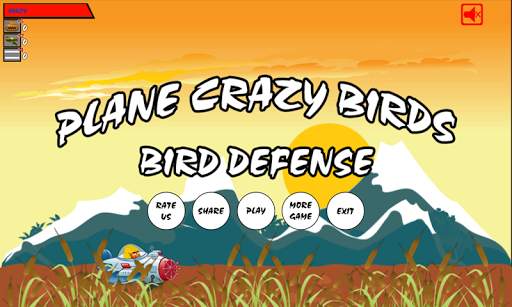 Plane Birds : Bird Defense स्क्रीनशॉट 1