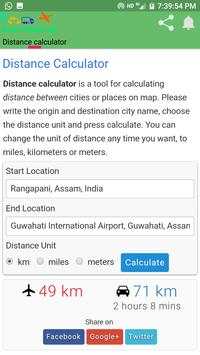 Distance Calculator screenshot 4