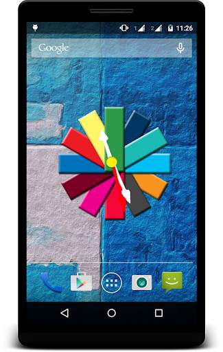 Colorfull Clock Live Wallpaper screenshot 6
