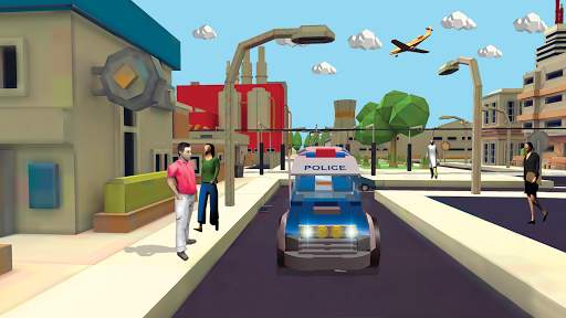 Monster Smashy Cars-Blocky City Driving Adventures screenshot 3
