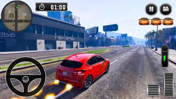 City Driving Citroen Car Simulator screenshot 3