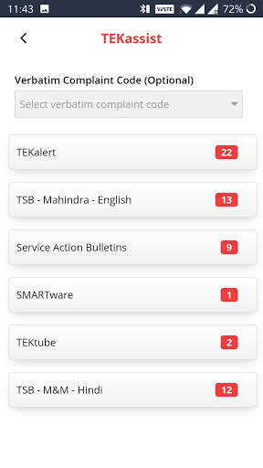 Mobile TEKnet App screenshot 9