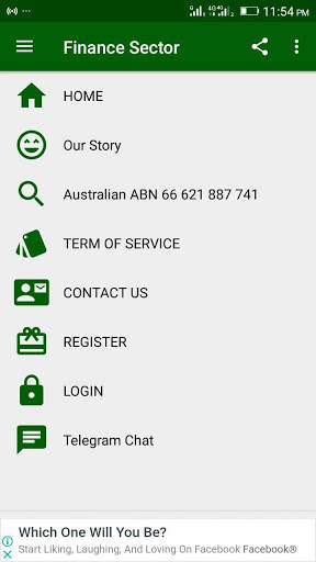 Finance Sector App screenshot 2