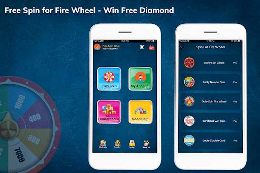 Free Spin for Fire Wheel - Win Free Diamond screenshot 2